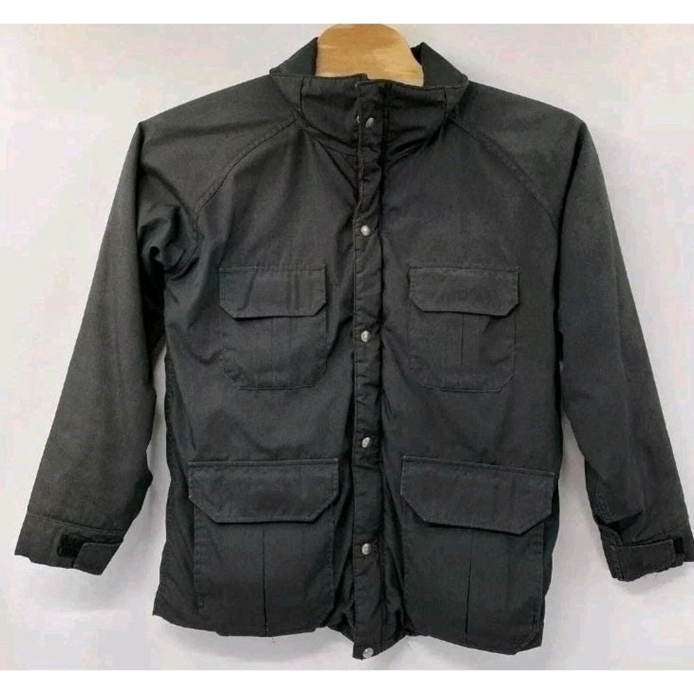 VTG Woolrich Jacket Wool Flannel Lined Thinsulate L MADE IN USA Men's